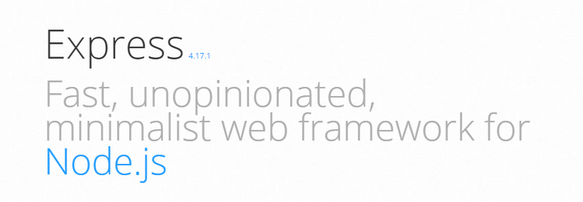 expressjs web framework